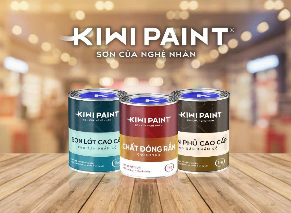 Kiwi Paint - Thương hiệu sơn sắt giả gỗ uy tín, chất lượng hàng đầu