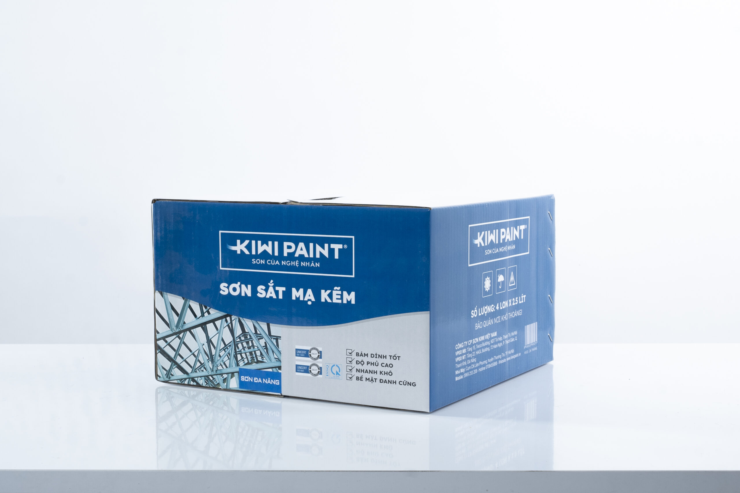 Sơn sắt mạ kẽm
