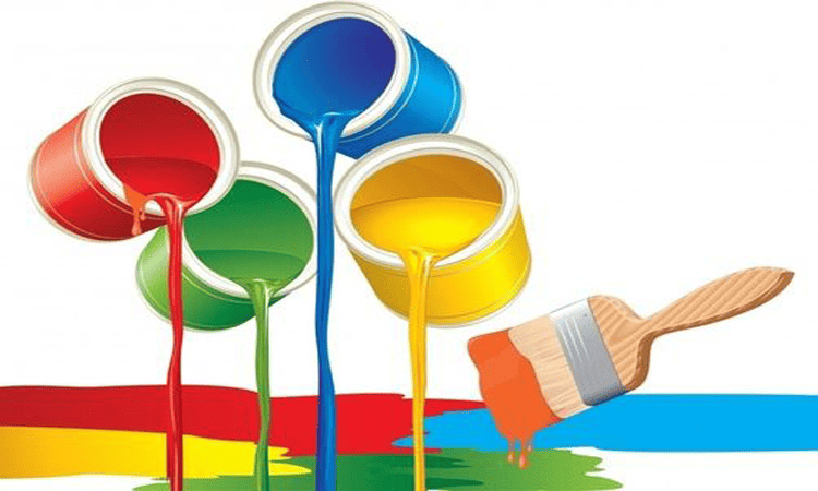 Khuấy đều dung môi và sơn