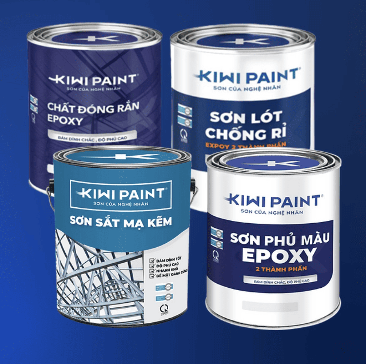 Chọn mua sơn kim loại Kiwi Paint