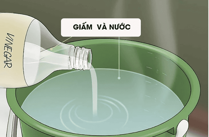 Cách tẩy rỉ sét trên sắt bằng giấm trắng
