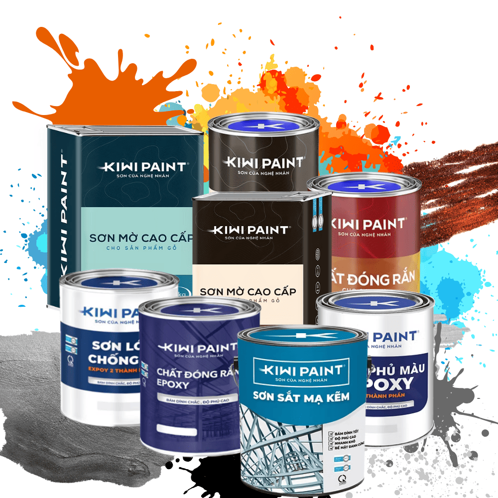 Lựa chọn sơn chính hãng Kiwi Paint