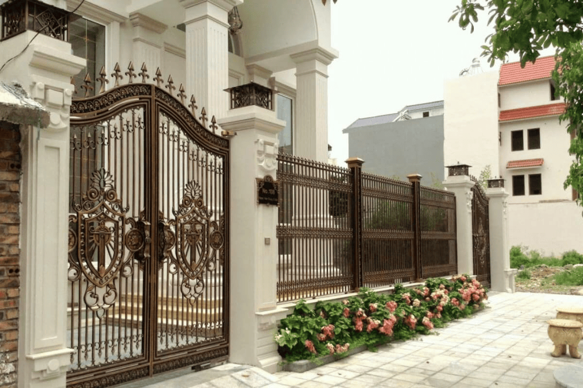 Tổng quan về vai trò của màu sơn cổng