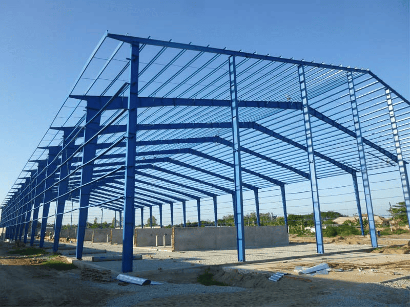 Kết cấu thép nhà xưởng và nhà tiền chế