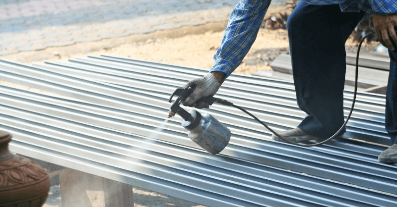 Phương pháp thi công và loại sơn sử dụng